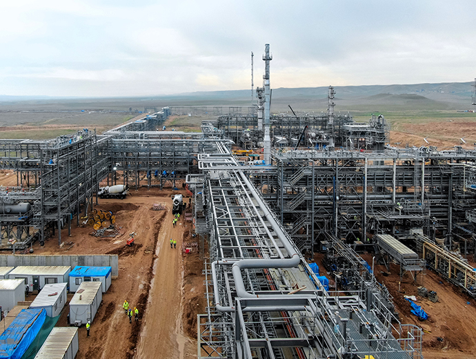 CRESCENT PETROLEUM Gaz Process Tesisi Projesi